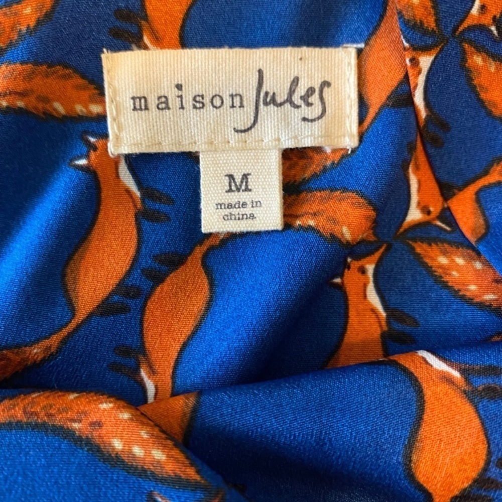 Maison Jules Fox Dress M - Picture 8 of 9